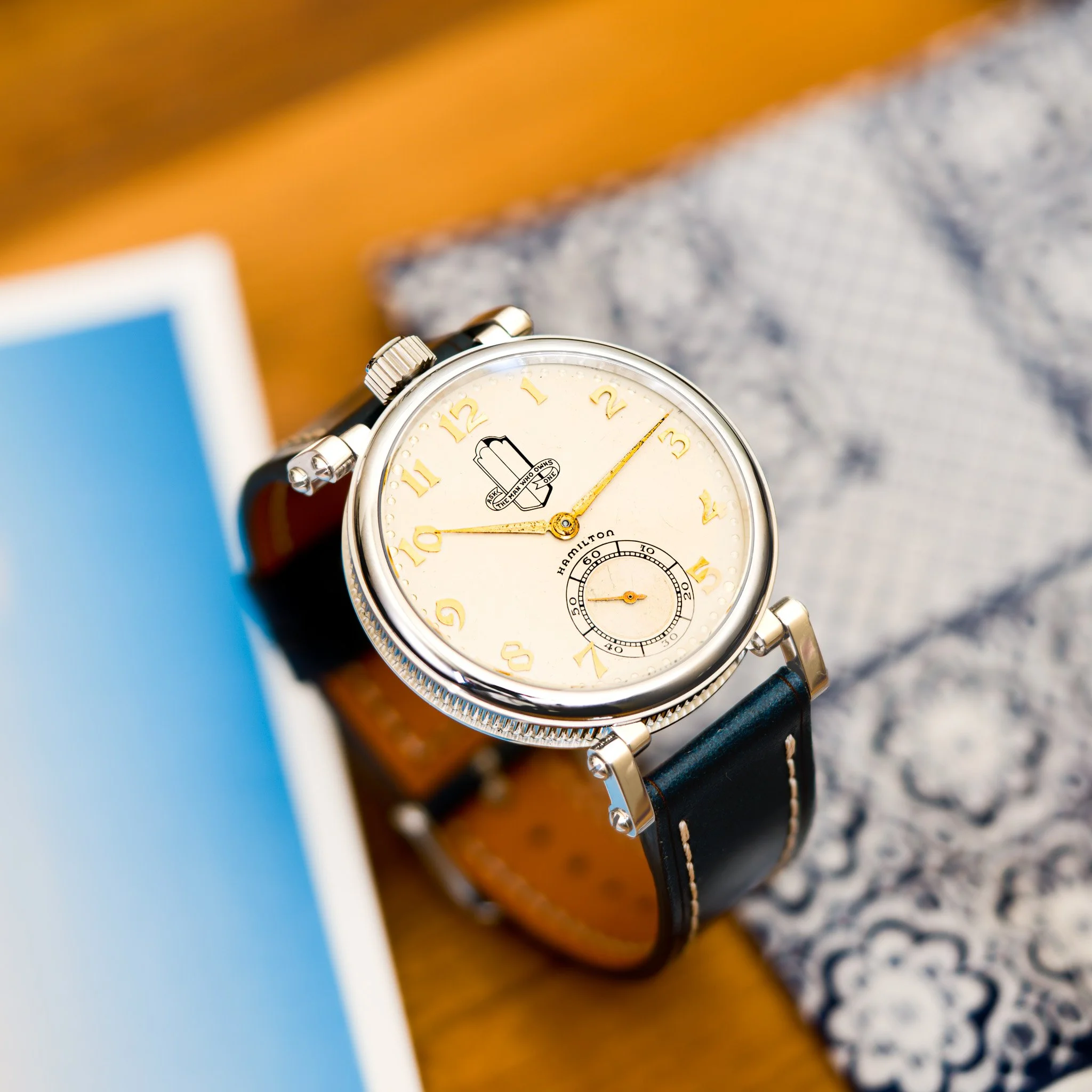 Hamilton pocket watch conversion — Frett & Co Clockworks